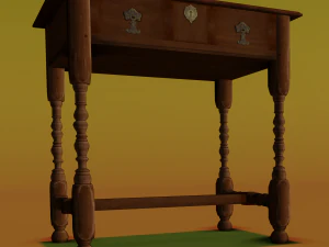 Old table 3D Model