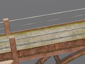Broken Bridge 3D 모델