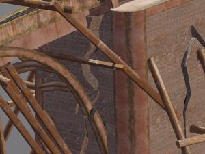 Broken Bridge 3D 모델