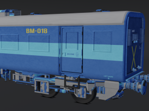 Indian Train Coach 3D मॉडल