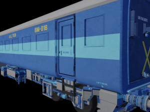 Indian Train Coach 3D मॉडल