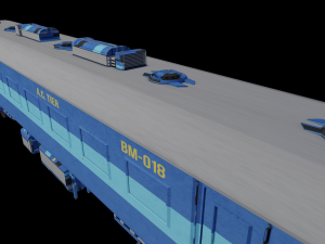 Indian Train Coach 3D मॉडल