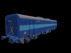 Indian Train Coach 3D मॉडल