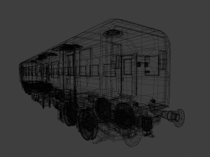 Indian Train Coach 3D मॉडल