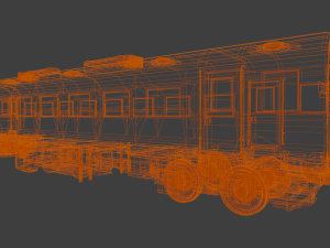 Indian Train Coach 3D मॉडल