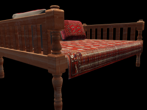 Dabha Bed Modelo 3D