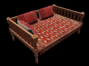 Dabha Bed Modelo 3D