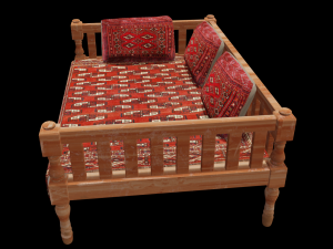 Dabha Bed Modelo 3D