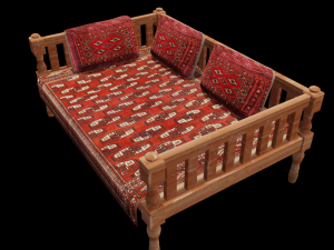 Dabha Bed Modelo 3D