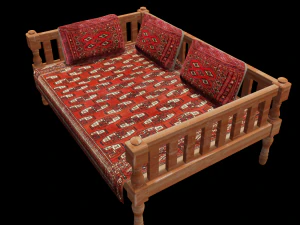 Dabha Bed 3D Model
