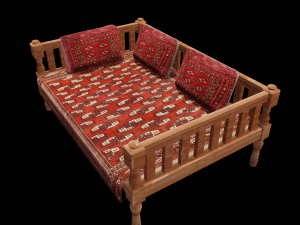Dabha Bed Modelo 3D
