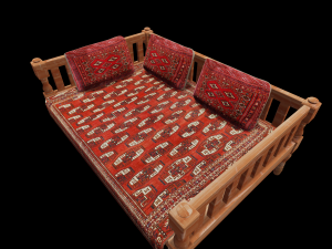 Dabha Bed Modelo 3D