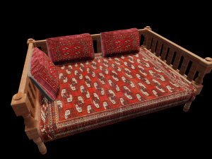 Dabha Bed Modelo 3D