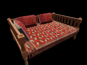 Dabha Bed Modelo 3D