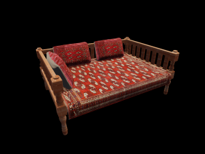 Dabha Bed Modelo 3D