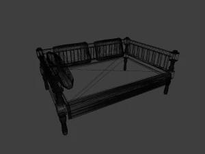 Dabha Bed 3D Model