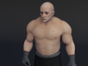 Body Builder Boris 3D Модель