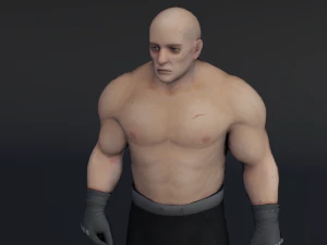Body Builder Boris 3D Model