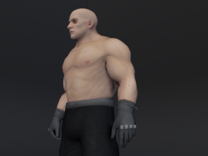 Body Builder Boris 3D Model