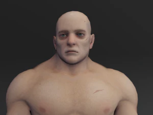 Body Builder Boris 3D Model