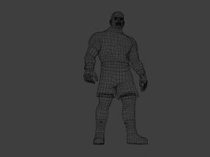 Body Builder Boris 3D Model