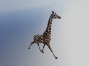 Giraffe Animated 3D 模型