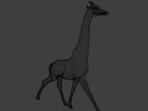 Giraffe Animated 3D 模型