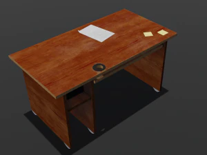 Table Bed 3D Model
