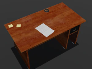 Table Bed 3D Model