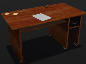 Table Bed 3D Model