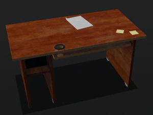 Table Bed 3D Model