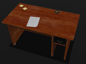 Table Bed 3D Model