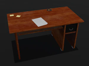 Table Bed 3D Model