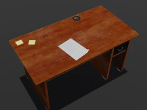 Table Bed 3D Model