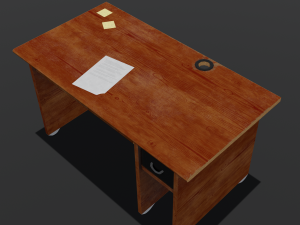 Table Bed 3D Model