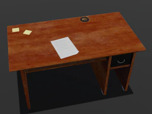 Table Bed 3D Model