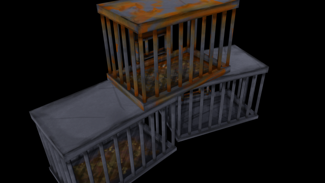 Cage 3Dモデル .c4d .max .obj .3ds .fbx .stl .blend 