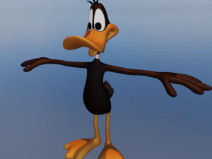 Duffy Duck 3D Model