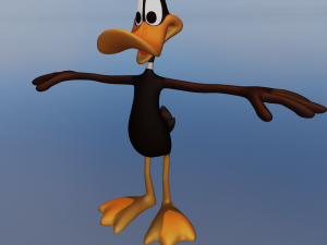 Duffy Duck 3D Модель
