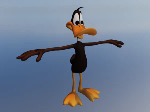 Duffy Duck 3D Model