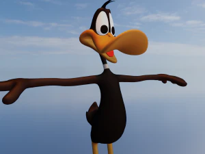 Duffy Duck 3D Model