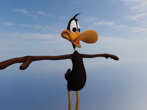 Duffy Duck 3D Model