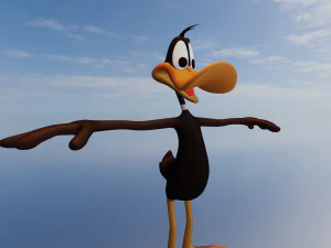 Duffy Duck 3D Model