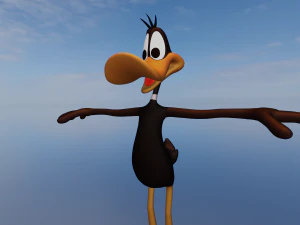 Duffy Duck 3D Model