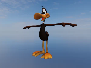 Duffy Duck 3D Model
