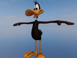 Duffy Duck 3D Модель