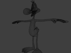 Duffy Duck 3D Model