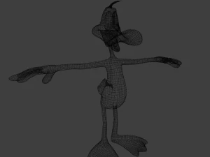 Duffy Duck 3D Model