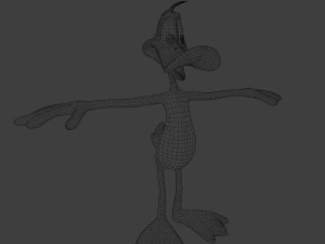 Duffy Duck 3D Model