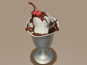 Ice cream 3D 模型